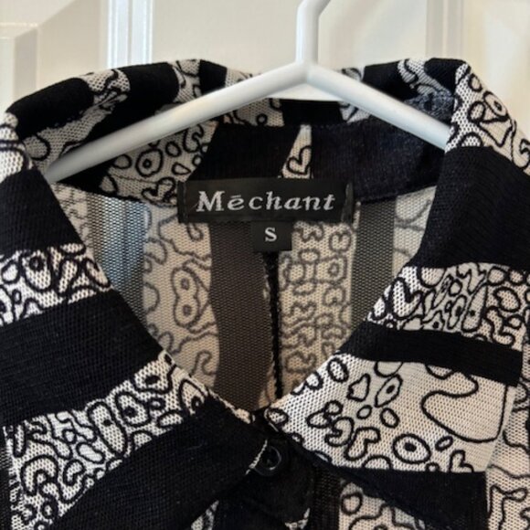 Mechant Sheer Blouse Size S. - Picture 3 of 7